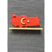 Ahşap Türkiye Haritası