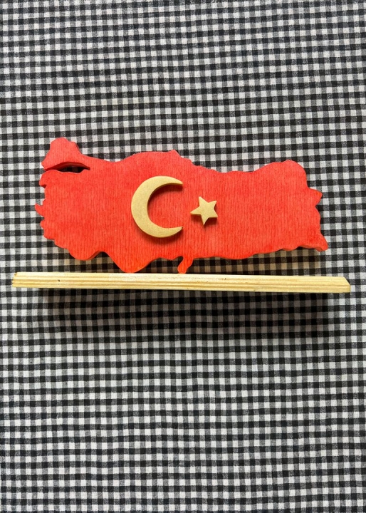Ahşap Türkiye Haritası
